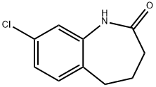8-Chloro-2,3,4,5-tetrahydro-1H-1-benzazepin-2-one 구조식 이미지