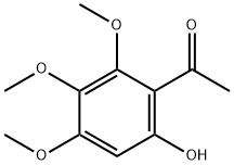 2,3,4-TRIMETHOXY-6-HYDROXYACETOPHENONE Structure