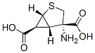 2-Thiabicyclo[3.1.0]hexane-4,6-dicarboxylicacid,4-amino-,(1R,4S,5S,6S)-(9CI) 구조식 이미지
