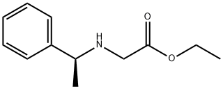 에틸(S)-2-(1-페닐에틸라미노)아세테이트 구조식 이미지