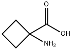 1-Aminocyclobutanecarboxylic acid 구조식 이미지