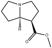 (4R,5R)-1-아자비시클로[3.3.0]옥탄-4-카르복실산메틸에스테르 구조식 이미지