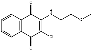 22272-22-6 2-Chloro-3-((2-Methoxyethyl)aMino)naphthalene-1,4-dione
