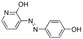 3-[(4-히드록시페닐)아조]-2-피리디놀 구조식 이미지