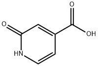 2-Hydroxyisonicotinic acid 구조식 이미지