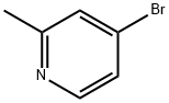 4-Bromo-2-methylpyridine 구조식 이미지
