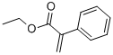 Ethyl 2-phenylacrylate Structure