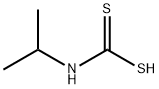 N-(Isopropyl)dithiocarbamic acid Structure