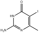2-Amino-5-iodo-6-methyl-4-pyrimidinol Structure
