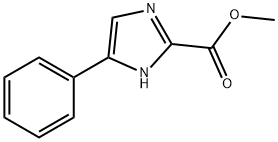 메틸5-페닐-1H-이미다졸-2-카르복실레이트 구조식 이미지