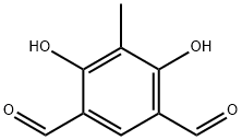 4,6-Dihydroxy-5-methyl-1,3-diformyl benzene Structure