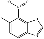 벤조티아졸,6-메틸-7-니트로-(9CI) 구조식 이미지