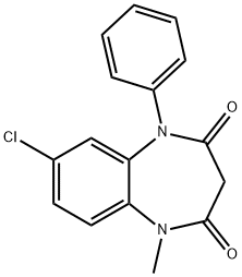 CLOBAZAM Structure