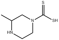 1-피페라진카르보디티오이산,3-메틸-(8CI) 구조식 이미지