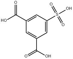 5-Sulfoisophthalic acid 구조식 이미지