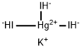 삼요오도머큐레이트칼륨(1-) 구조식 이미지