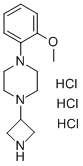 3-[4-(2-Methoxyphenyl)piperazinyl]azetidine trihydrochloride Structure