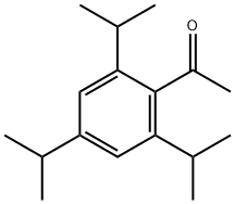 2',4',6'-TRIISOPROPYLACETOPHENONE 구조식 이미지