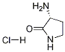 (R)-3-아미노-피롤리딘-2-온염산염 구조식 이미지
