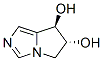 5H-Pyrrolo[1,2-c]imidazole-6,7-diol,6,7-dihydro-,(6R,7R)-(9CI) 구조식 이미지