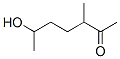2-헵타논,6-하이드록시-3-메틸-(9Cl) 구조식 이미지