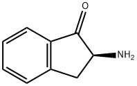 1H-Inden-1-one,2-amino-2,3-dihydro-,(2S)-(9CI) 구조식 이미지