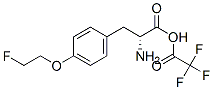 D-Tyrosine, O-(2-fluoroethyl)-, trifluoroacetate Structure