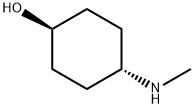 TRANS-4-(METHYLAMINO)CYCLOHEXANOL Structure