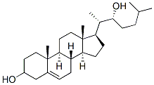 22(R)-HYDROXYCHOLESTEROL 구조식 이미지