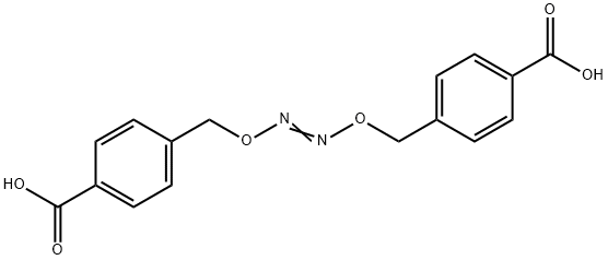 DI-(4-CARBOXYBENZYL)HYPONITRITE Structure