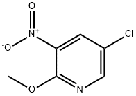 5-Chloro-2-methoxy-3-nitropyridine 구조식 이미지
