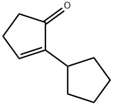 2-cyclopentylcyclopent-2-en-1-one  Structure