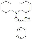 benzoic acid, compound with dicyclohexylamine (1:1) Structure