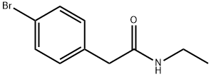 2-(4-bromophenyl)-N-ethylacetamide Structure
