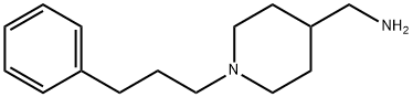 1-[1-(3-phenylpropyl)piperidin-4-yl]methanamine(SALTDATA: FREE) Structure