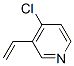 Pyridine, 4-chloro-3-ethenyl- (9CI) Structure