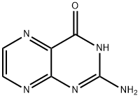 2-Amino-4-hydroxy-1H-pteridine 구조식 이미지