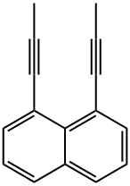 1,8-Di-1-propynylnaphthalene Structure