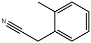 2-Methylbenzyl cyanide 구조식 이미지