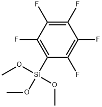 TRIMETHOXY(PENTAFLUOROPHENYL)SILANE Structure