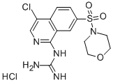 1-(4-CHLORO-7-(MORPHOLINOSULFONYL)ISOQUINOLIN-1-YL)GUANIDINE HYDROCHLORIDE Structure