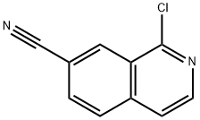 1-Chloroisoquinoline-7-carbonitrile Structure