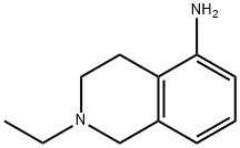 2-Ethyl-1,2,3,4-tetrahydroisoquinolin-5-amine 구조식 이미지