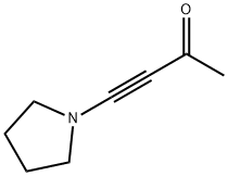 3-Butyn-2-one,4-(1-pyrrolidinyl)- Structure