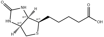 dl-Biotin Structure