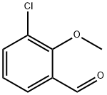 3-CHLORO-2-METHOXYBENZALDEHYDE Structure