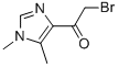 Ethanone,2-bromo-1-(1,5-dimethyl-1H-imidazol-4-yl)- Structure