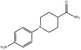 1-(4-aminophenyl)piperidine-4-carboxamide Structure