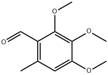 2,3,4-Trimethoxy-6-methylbenzaldehyde 구조식 이미지