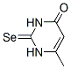 6-메틸-2-셀레노우라실 구조식 이미지
